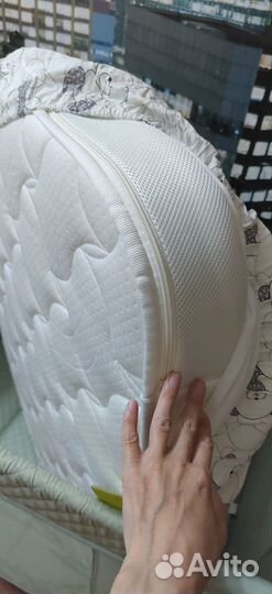 Детская кровать манеж с матрасом