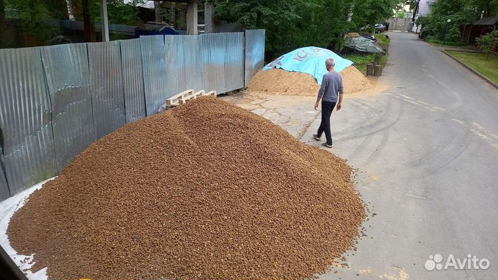 Песок щебень доставка