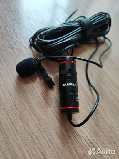 Петличный микрофон mamen