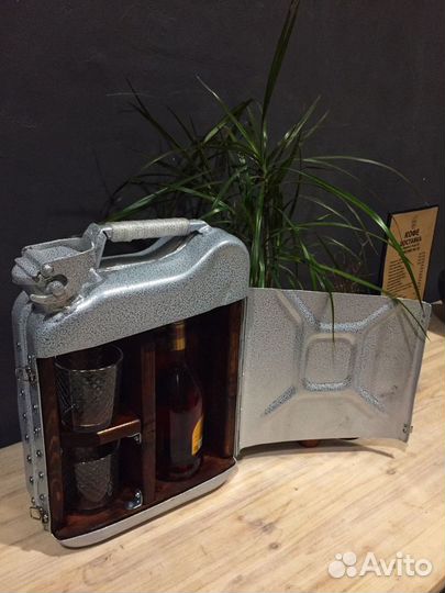 Канистра Бар 10л White. Оригинальный подарок