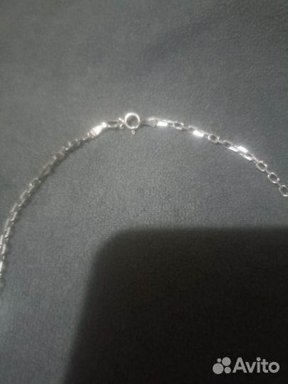 Цепочка и крестик серебро