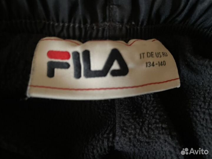 Утепленные брюки Fila 134-140