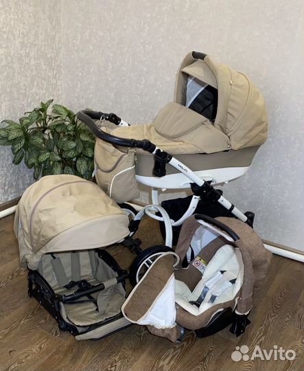 Коляска 3 в 1 bebetto