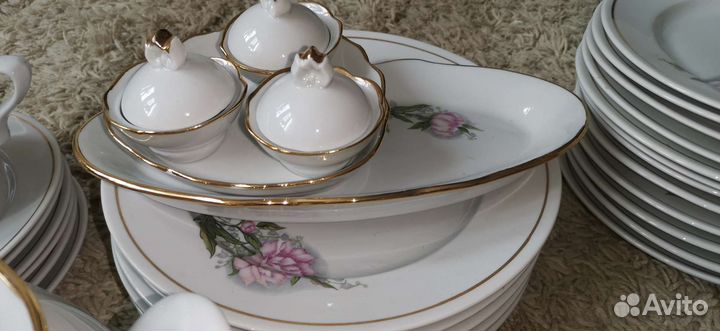 Набор столовой посуды бу