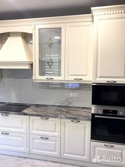 Кухонный гарнитур эмаль / патина