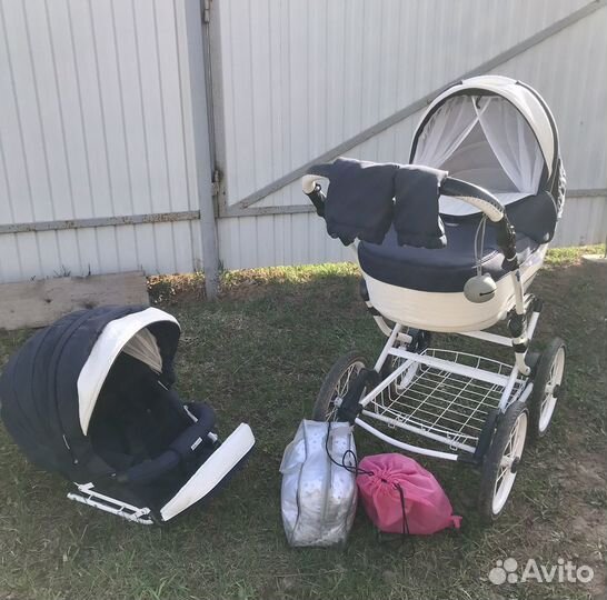 Коляска 2 в 1 Bebe-mobile Santana