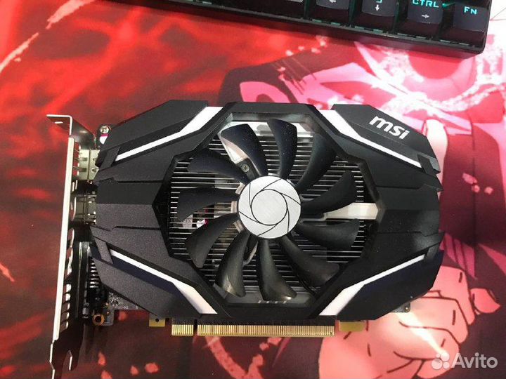 Видеокарта MSI nvidia GeForce GTX 1050 Ti