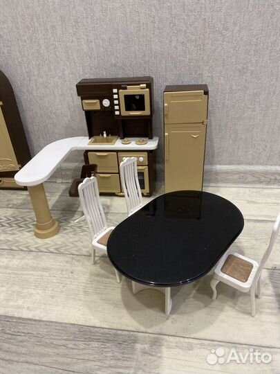 Мебель для кукол барби