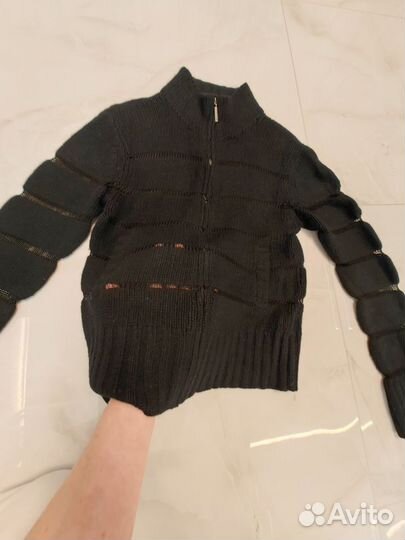 Свитер hallhuber с сеткой