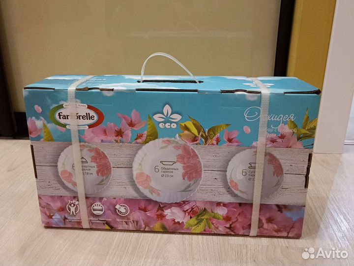 Набор тарелок 18шт