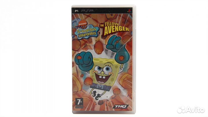 SpongeBob Squarepants The Yellow Avenger для PSP