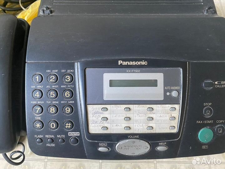 Факс panasonic