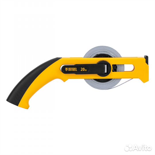 Рулетка геодезическая 20 м х 13 мм, открытый корпу