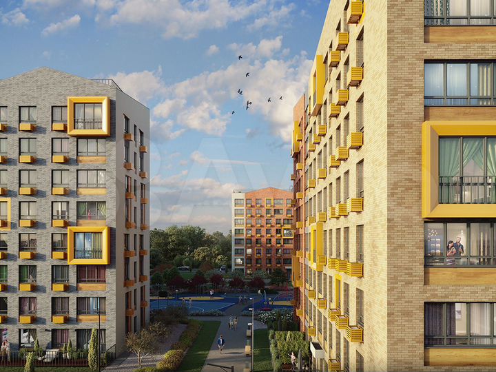 1-к. квартира, 33,4 м², 4/8 эт.