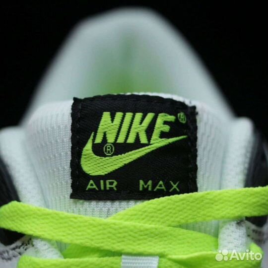 Кроссовки Nike Air Max 90 White Hot Lime