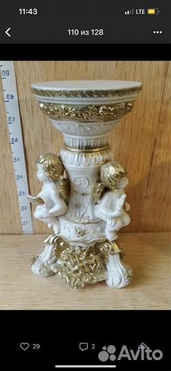 Статуэтки, колоны, вазы