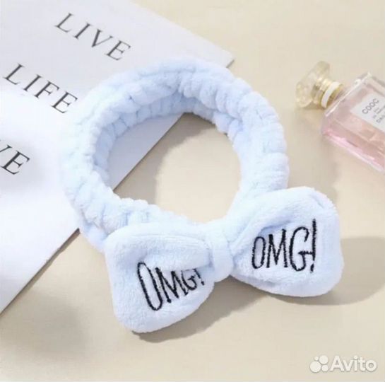 Повязки на голову для макияжа OMG