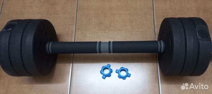 Гантели по 12 кг + Переходник в Подарок