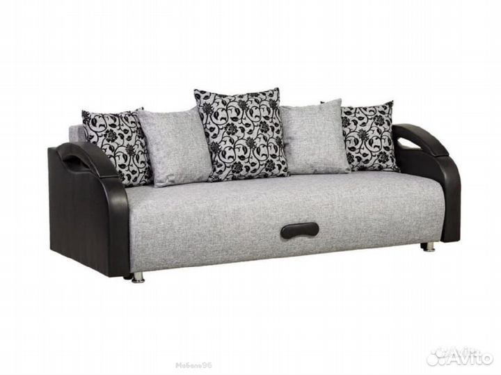 Диван раскладной Юпитер Аслан серый 1