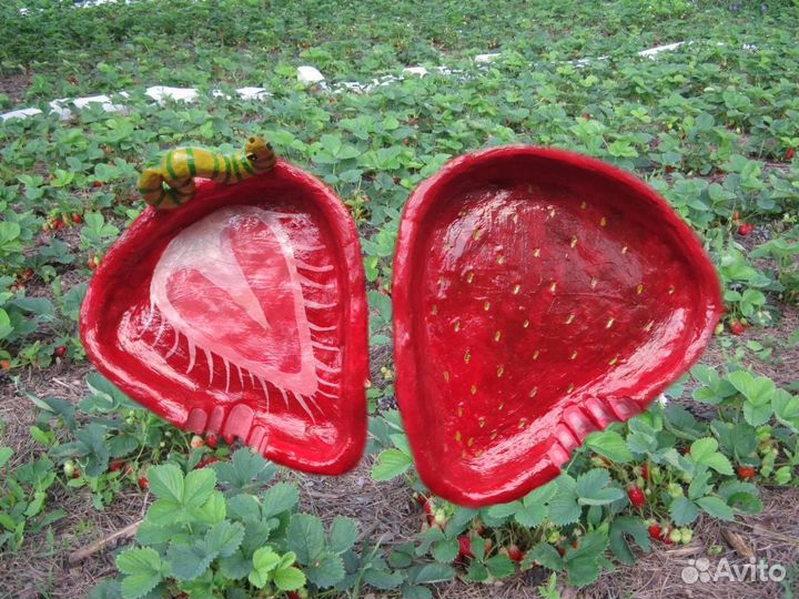 Пепельница из глины