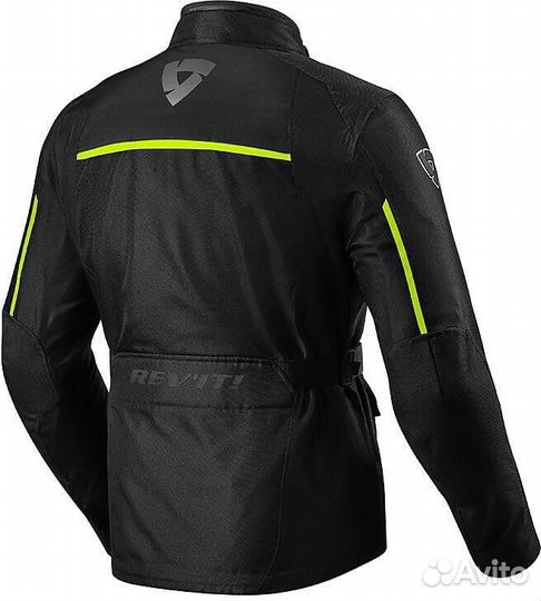 Rev'it voltiac 2 Touring Fabric Motorcycle мотокуртка Black Fluo Yellow