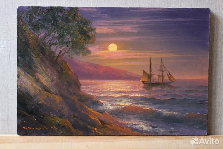 Картина, Ночной пейзаж