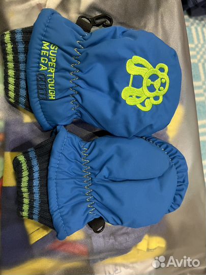 Варежки зимние детские