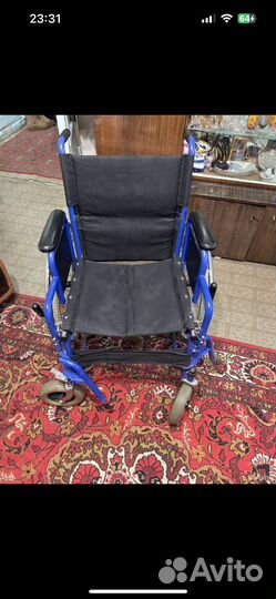 Инвалидная коляска складная бу