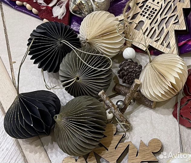 Ёлочные украшения H&M