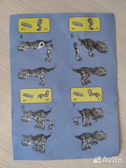 Новый конструктор -динозавр+доставка