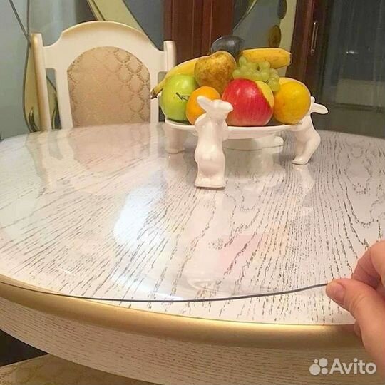 Мягкое/гибкое стекло, силиконовая скатерть