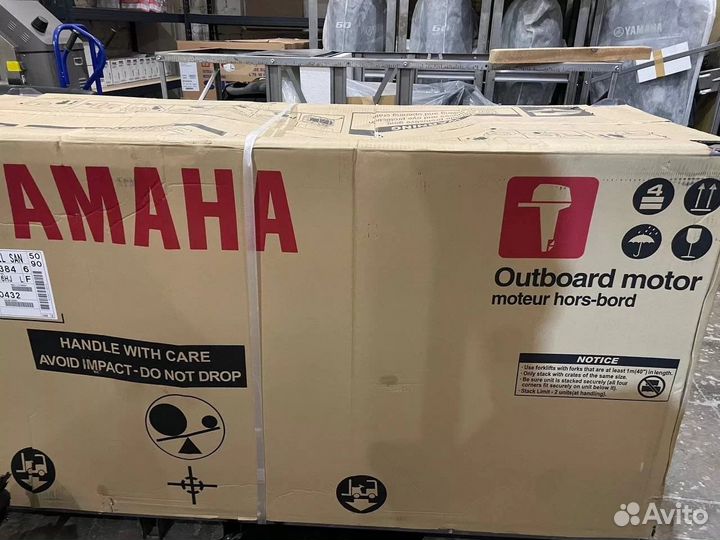 Лодочный мотор Yamaha F 100 fetl