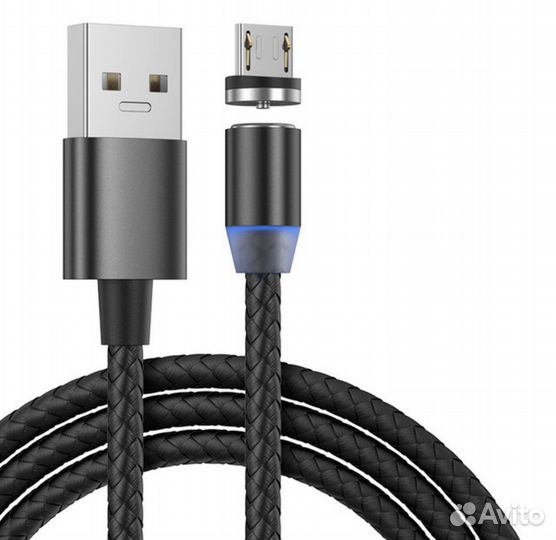 Магнитный кабель micro usb