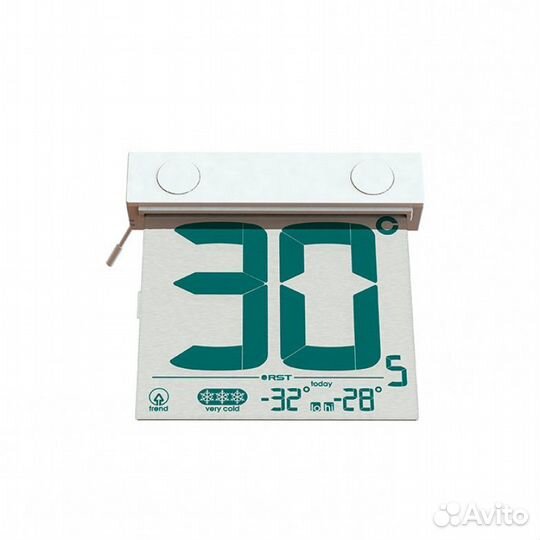 Цифровой оконный термометр на липучке RST01288