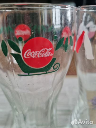 Бокалы Кока-кола (Coca-Cola), 2 шт
