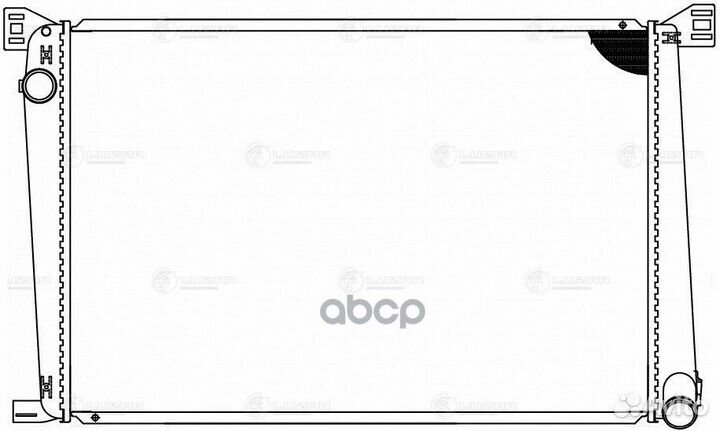 Радиатор охлаждения для а/м mini Cooper