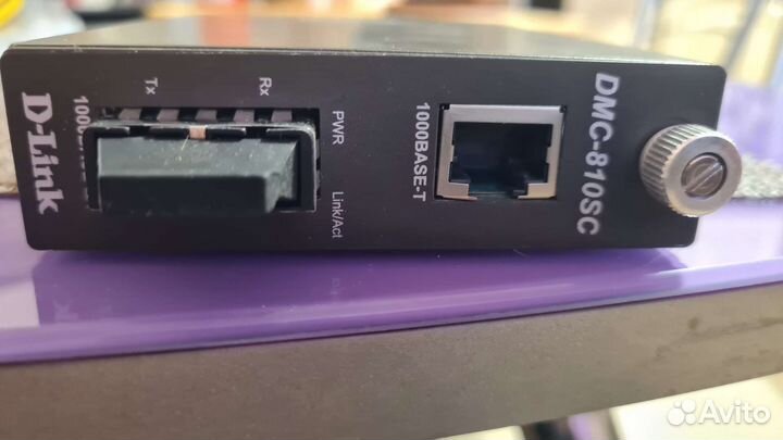 Медиаконвертер D-Link DMC-810SC