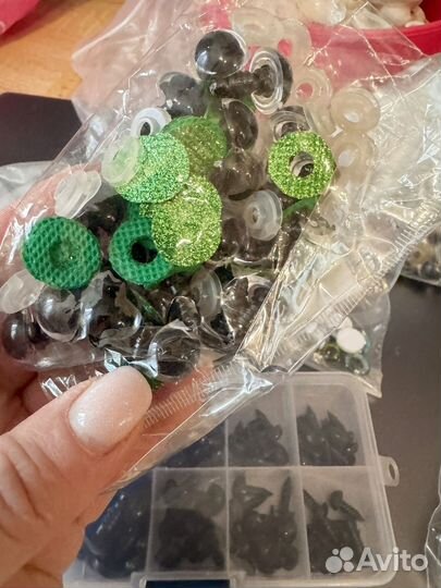 Носы глазки для игрушек