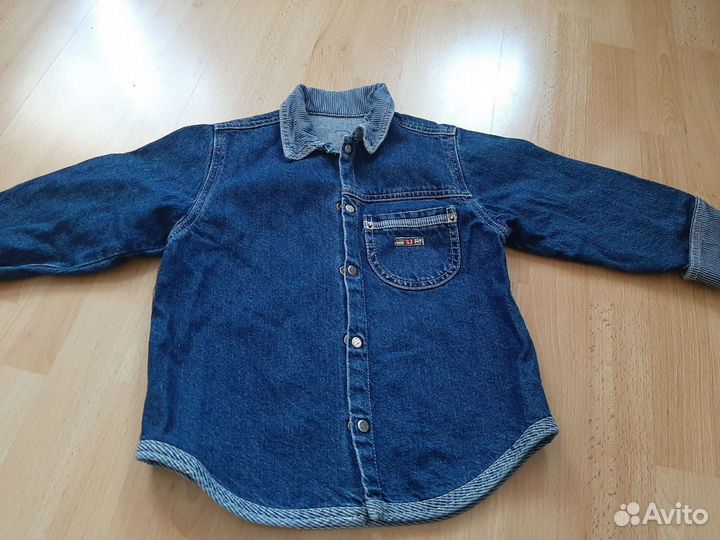 Джинсовая куртка для девочки 116