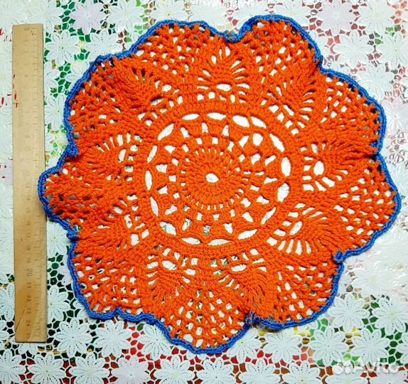 Салфетки,воротник и шапочки декоративн,вяз крючком