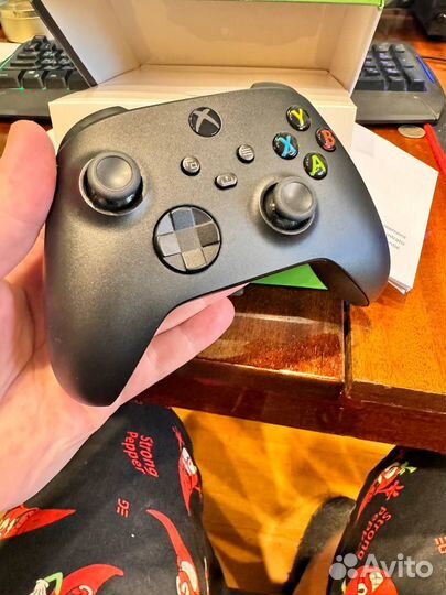 Джойстик геймпад xbox series S X carbon black