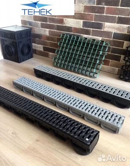 Пластиковые водоотводные лотки