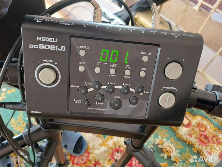 Электронные барабаны, модуль Medeli DD502 и пэды
