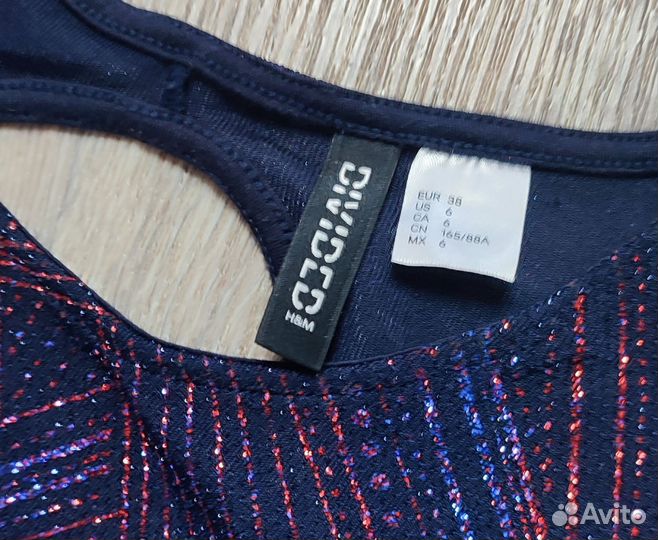 Новое нарядное платье H&M р. 42