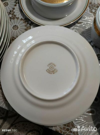 Столовый сервис 36 предметов из фарфора. Производс