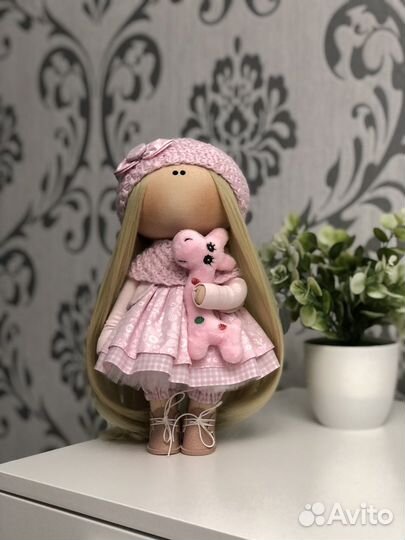 Интерьерная кукла ручной работы