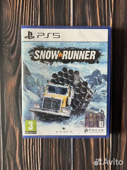 Snowrunner ps5 (диск новый)