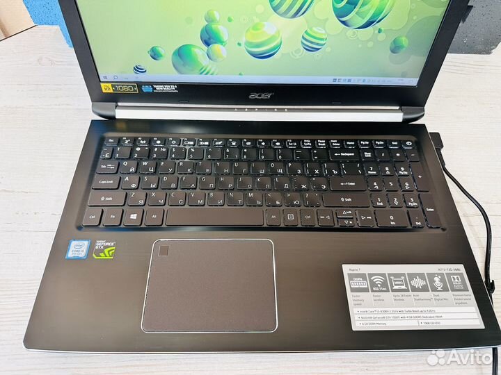 Игровой ноутбук i5 16gb GTX 1050 ti 4gb