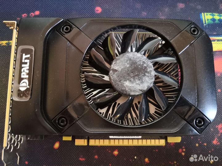 Видеокарта gtx 1050 ti palit
