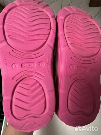 Резиновые сапоги crocs c10/11